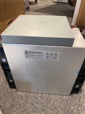Blockchian Asic Madenci Makinesi Avalon A1246 83t 3150W SHA256 Algoritması