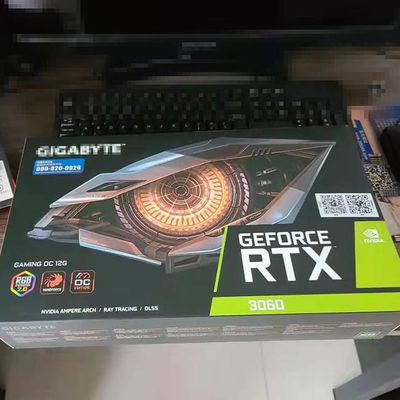 Üç Fanlı Grafik Ekran Kartı NVIDIA Gigabyte RTX 3060 GAMING OC 12G GDDR6